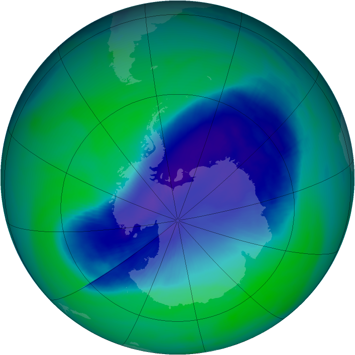 Ozone Map 2006-11-20